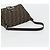 FENDI Zucca Canvas Mamma Baguette Shoulder Bag Marrone Nero Autentica 180861A - vista 7