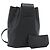 LOUIS VUITTON Zaino Epi Shoulder Bag Nero M80153 LV Auth ka4567