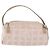 CHANEL Neue Travel Line Handtasche Canvas Beige Silver CC Authentisch 183877 - Ansicht 3