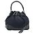 Borsa a Spalla PRADA Nylon e Pelle Nera Argento 182816V Nero