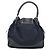 Borsa a Spalla PRADA Nylon e Pelle Nera Argento 182816V Nero - vista 3