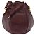 16 Céline Bolsa de Ombro CELINE Must Line em Couro Bordeaux Ouro Auth bs35428 - vista 2