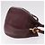 16 Céline Bolsa de Ombro CELINE Must Line em Couro Bordeaux Ouro Auth bs35428 - vista 4