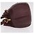 16 Céline Bolsa de Ombro CELINE Must Line em Couro Bordeaux Ouro Auth bs35428 - vista 5