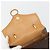 Céline Borsa CELINE Macadam Canvas PVC Pelle Marrone Oro Auth 182076 D'oro - vista 15