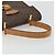 Céline Borsa CELINE Macadam Canvas PVC Pelle Marrone Oro Auth 182076 D'oro - vista 7