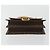 Céline Borsa CELINE Macadam Canvas PVC Pelle Marrone Oro Auth 182076 D'oro - vista 9