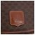 Céline CELINE Macadam Canvas Schultertasche PVC Leder Braun Gold Auth 183989 Golden - Ansicht 15