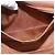 Céline CELINE Macadam Canvas Schultertasche PVC Leder Braun Gold Auth 183989 Golden - Ansicht 23