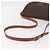 Céline CELINE Macadam Canvas Schultertasche PVC Leder Braun Gold Auth 183989 Golden - Ansicht 7