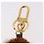 LOUIS VUITTON Monogram Teddy Porte Cles LV Teddy Bear Charm M69854 Auth 184130M Marrone - vista 10