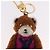 LOUIS VUITTON Monogram Teddy Porte Cles LV Teddy Bear Charm M69854 Auth 184130M Marrone - vista 4