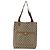 Borsa Tote GUCCI GG Supreme Web Sherry Line PVC Beige 39 02 003 Auth 182725 - vista 2