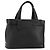 Borsa Coach in pelle nera e oro Auth 183167 Nero D'oro