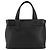 Borsa Coach in pelle nera e oro Auth 183167 Nero D'oro - vista 2