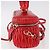 Borsa a tracolla vanity Miu Miu Matelasse in pelle 2way Rosso Oro Auth 182585A D'oro - vista 6