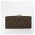 FENDI Zucca Canvas Mamma Baguette Tote Bag Black Brown Auth 182074 Marrone Nero - vista 11