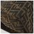 FENDI Zucca Canvas Mamma Baguette Tote Bag Black Brown Auth 182074 Marrone Nero - vista 15