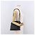 Borsa a Spalla con Catena BALLY in Pelle Nera e Oro Auth 184465 Nero D'oro - vista 23