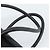 Céline Borsa a mano CELINE Circle Nylon Nero Oro Auth 184330 D'oro - vista 8