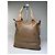 Edge Céline Borsa Tote Vintage Celine Macadam Canvas Tan Beige Oro Cammello - vista 2