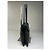 Vintage Givenchy Leather Shoulder Bag Black Forest Green - view 9