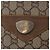 Borsa Tote GUCCI GUCCI Plus Supreme Web Sherry Line in PVC Beige Oro Auth gh2067 D'oro - vista 16