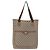 Borsa Tote GUCCI GUCCI Plus Supreme Web Sherry Line in PVC Beige Oro Auth gh2067 D'oro - vista 2