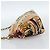 Borsa a Spalla con Catena PRADA Canvas Marrone Oro Auth 184304A D'oro - vista 4