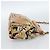 Borsa a Spalla con Catena PRADA Canvas Marrone Oro Auth 184304A D'oro - vista 5