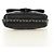 CHANEL Matelasse Pearl Chain Shoulder Bag Lamb Skin Black Gold CC Auth ka4643M Nero D'oro - vista 15