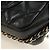 CHANEL Matelasse Pearl Chain Shoulder Bag Lamb Skin Black Gold CC Auth ka4643M Nero D'oro - vista 19