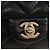 CHANEL Matelasse Pearl Chain Shoulder Bag Lamb Skin Black Gold CC Auth ka4643M Nero D'oro - vista 20