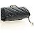 CHANEL Matelasse Pearl Chain Shoulder Bag Lamb Skin Black Gold CC Auth ka4643M Nero D'oro - vista 6