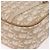 Bolso Christian Dior Trotter Canvas Romantic PVC Beige Plata Auth 184305A - vista 13