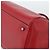 Borsa PRADA in pelle rosso argento Auth 183707A - vista 10