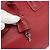 Borsa PRADA in pelle rosso argento Auth 183707A - vista 14