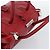 Borsa PRADA in pelle rosso argento Auth 183707A - vista 6
