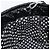 Borsa Miu Miu in pelle vernice 2 modi Nero Argento Auth 182913M - vista 20