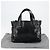 Borsa Miu Miu in pelle vernice 2 modi Nero Argento Auth 182913M - vista 25