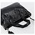 Borsa Miu Miu in pelle vernice 2 modi Nero Argento Auth 182913M - vista 6