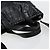 Borsa Miu Miu in pelle vernice 2 modi Nero Argento Auth 182913M - vista 7