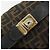 Bolso de Mano FENDI Zucca Canvas Negro Marrón Auténtico 181262 Castaño - vista 16