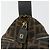 Bolso de Mano FENDI Zucca Canvas Negro Marrón Auténtico 181262 Castaño - vista 18