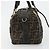 Bolso de Mano FENDI Zucca Canvas Negro Marrón Auténtico 181262 Castaño - vista 5