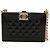 CHANEL Matelasse Boy Chanel Chain Wallet Bag Patent Black Gold CC Auth 181876SAM Nero D'oro - vista 2