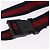 GUCCI Sherry Line Waist bag Canvas Navy Silver Red 502095 Auth 183095M Argento Rosso Blu navy - vista 16
