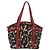 Borsa Tote Salvatore Ferragamo in tela nero e oro Auth 183829 D'oro - vista 3