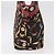 Borsa Tote Salvatore Ferragamo in tela nero e oro Auth 183829 D'oro - vista 5