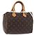 LOUIS VUITTON Borsa Monogram Speedy 25 M41528 LV Auth 183701V Monogramma